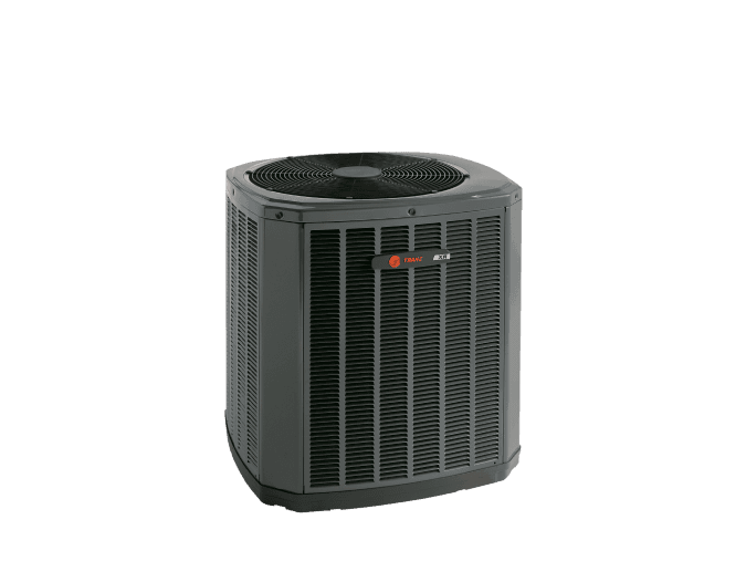 A Trane heat pump.